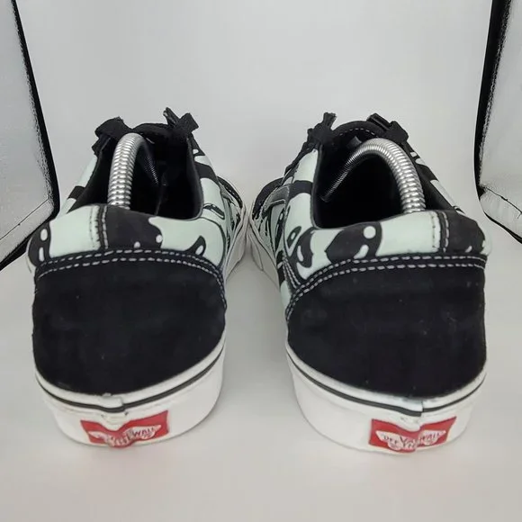 Vans SK8 Old Skool Classic Alien Ghosts Glow in the Dark Men's 508731 US Size 10 - Picture 4 of 8